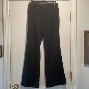 Vintage Gucci Pinstriped Lightweight Laine Wool Navy Blue Pants